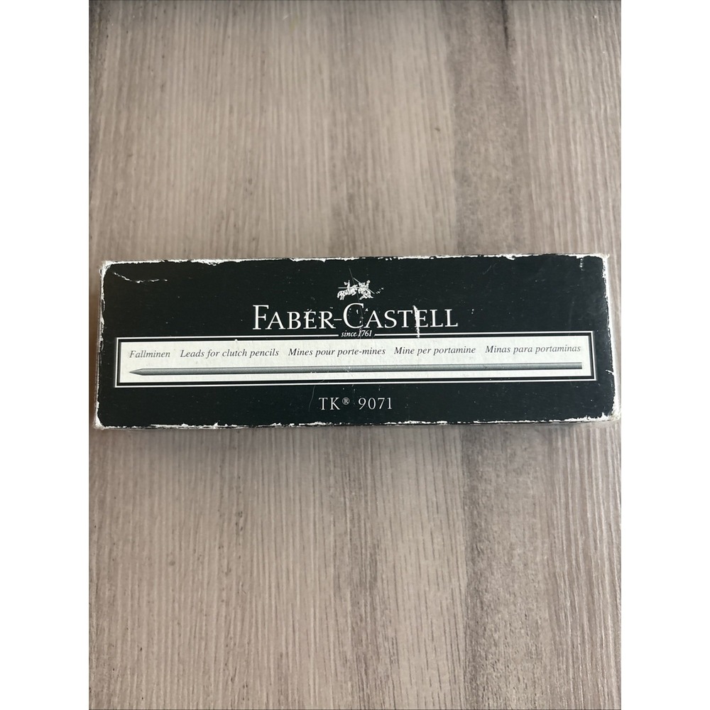 Vintage Faber-Castell TK 9071 Clutch Drawing Pencil Leads 2mm 2H - 24 Total